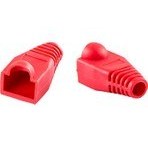 Resim S-link SL-RJ40 RJ45 25 Li Paket Kırmızı Jack Kılıfı 