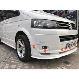 Resim Transporter T6 Bodykit Full Takim (Uzun Şase) - Mat Siyah STR-506 