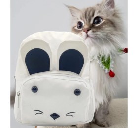 Resim Elsa Kedi Figürlü Çocuk Sırt Çantası 
