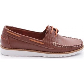Resim Dgn E4302 Kadın Comfort Ayakkabi Taba Floater 