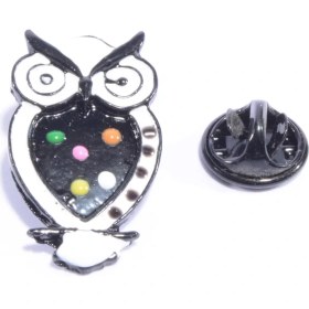 Resim Tedz Collection Baykuş Pin 