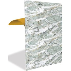 Resim Tink Kendinden Yapışkanlı Yeşil Agat Desenli Pvc Panel 41x62 Cm 