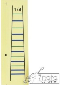 Resim Raymond Joes Stkk14 1/4 Keman Parmak Kılavuzu - Klavye Yer Göster 