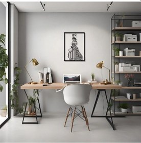 Resim Modern Metal Duvar Sanatı Emekçi Working Man Metal Duvar Tablosu Soyut 