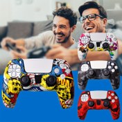 Resim PS5 Dualsense için yüksek kaliteli silikon kılıf, rahat tutuş, kaymaz ve ter direnci için tasarlanmış PS5 kontrolcüsü için koruma. 