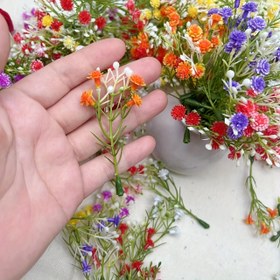 Resim 32 adet Gerçek Dokunuşlu Yapay Çiçekler, Bebek Evi Mini Vazo Doldurucuları için Uygun, Renkli Mini Çiçek Aranjmanları, Düğün, Doğum Günü, Gelin Duşu Süslemeleri için Mükemmel | Sonbahar, Cadılar Bayramı, Şükran Günü, Noel için İdeal | Ev, Masaüstü, Kafe Süslemeleri ve Fotoğraf Aksesuarları, Düğün Çiçekleri için İdeal 