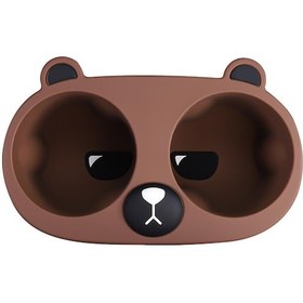 Resim Suntek Tesla Model 3 Y İçin Merkezi Konsol Fincan Ek Parçası Kahverengi 