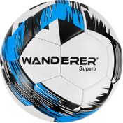Resim Wanderer Super B Dikişli 4 No Futbol Topu Mavi 