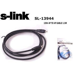 Resim S-Link Sl-13944 4/4 Ieee1394 1.5M Firewire Kablosu 