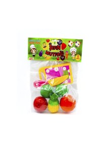 Resim Mobilecarsi Şefin Mutfağı 12 Parça Meyve Sebze Oyuncak Seti 