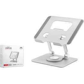 Resim Nemere Metal 360 Derece Dönebilen Kompakt Tablet ve Laptop Standi - Silver HDX8020 