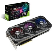 Resim ASUS Rog Strıx Oc Geforce Rtx 3070 Ti 8g Gddr6x 256 Bit Ekran Kartı 