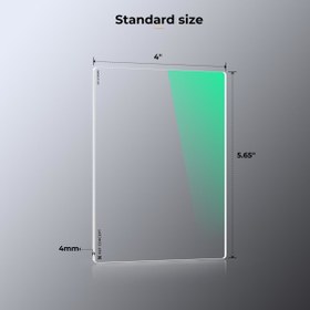 Resim K&f Nano-x Mcuv 4x5.65 Filtre Tilta Ve Smallrig Ve Diğer Matbox İle Uyumlu 4mm Hd Optik Cam 