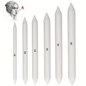 Resim 6 adet Karıştırma Çubuğu ve Tortillions, Kağıt Sanatı Karıştırıcıları, Sanat Kalemleri, Sanatçılar Öğrenci Çizim Araçları, Çizim Malzemeleri 