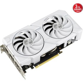 Resim Asus Asus-GEFORCE DUAL-RTX4070S-O12G-EVO-WHITE-NVIDIA--RTX 4070 SUPER-12GB 192BIT GDDR6X--2550MHZ-OC-HDMI-3XDP-DLSS3 Ekran Kartı 