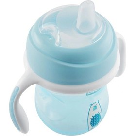 Resim Chicco Yumuşak Uçlu Geçiş Bardağı 4 Ay+ Kız Mavi 
