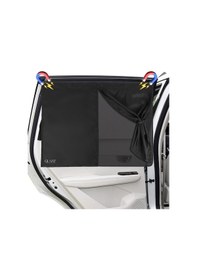 Resim Glanz 1 Adet Araç Yan Cam Perdesi Mıknatıslı Oto Güneşlik Araba Anne Bebek Emzirme Perdesi 