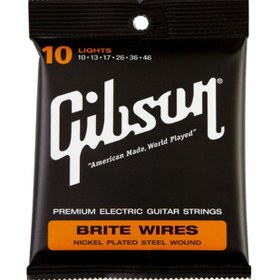 Resim Gibson SEG-700L Brite Wires Light Elektro Gitar Teli (10-46) 