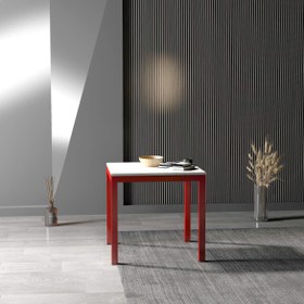 Resim Melan Yemek Masası & Toplantı Masası - Kırmızı / S 