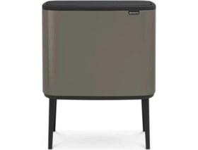 Resim Brabantia Çöp Kutusu 36 Lt Dokunmatik Bo Touch Platinium 315787 