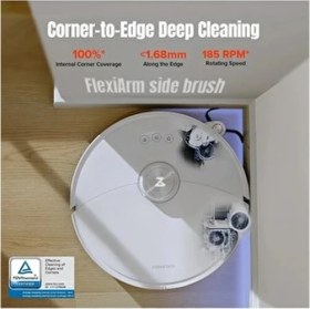Resim 10000PA Emiş Gücü Robot Süpürge ve Paspas | Akıllı Kir Algılama | Kendini Temizleme | Lambdr Hdye 