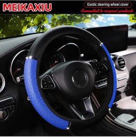 Resim Kadınlar İçin İç Halkalar Olmadan Yeni Bir Tip Pu Deri Geometrik 3d Parıltılı Mavi Mavi 