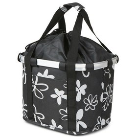 Resim Pazly--katlanır Bisiklet Sepeti Küçük Pet Kedi Köpek Taşıma Siyah 