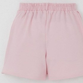 Resim Breeze Kız Çocuk Şort Etek Fiyonk Aksesuarlı Fırfırlı 6-10 Yaş, Pembe Pembe 