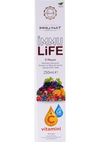 Resim İmmunat İmmu Life 8 Meyve Karışımlı Ekstrakt 250 ML 