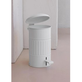 Resim PremiumPort Beyaz 5 Lt Banyo Çöp Kovası, Şık ve Pratik Kullanım Için Idealdir 