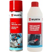 Resim Würth Deri Besleyici Bakım Kremi Araç Içi Temizleme Spreyi 500ml 