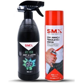 Resim Çok Amaçlı Temizleyici Köpük Sprey 500 Ml Neon Jant Temizleyici 750 Ml 