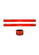Resim Force Fosforlu Kol Paça Bandı 38Cm Kırmızı Çok Renkli 