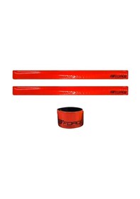 Resim Force Fosforlu Kol Paça Bandı 38Cm Kırmızı Çok Renkli 