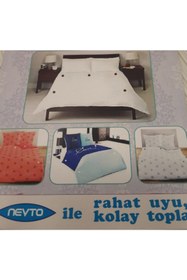 Resim nevto Nevresim Tokası, Tutucu, Klips En Fazla 3 Cm Kalınlıkta 2 Adet Ince Yorgan-battaniyeler Için 