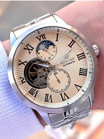 Resim Reward Özel Tasarım Otomatik Mekanizma Çelik Kordon 5 Atm Suya Dayaknıklı Erkek Kol Saati Erw.146381 