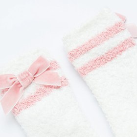 Resim Penti Kız Çocuk Ribbon Soket Çorap 