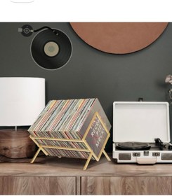 Resim df doffo.com.tr creative furniture designs Metal Plaklık, Dergilik, Gazetelik Plak Organizer Gold Metal Dergilik 