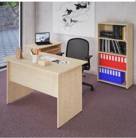 Resim Burovena Vena Merve Ofis Çalışma Masa Takımı 