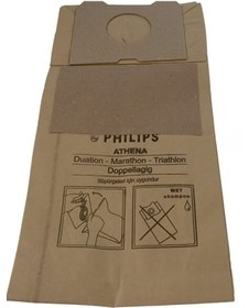 Resim 1. Kalite Philips Uyumlu Triathlon 2000 Kağıt Toz Torbası 10 Adet 