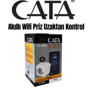Resim CATA CT-4010 Akıllı Wifi Priz Uzaktan Kontrol 