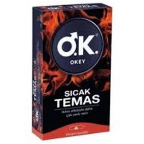 Resim Okey Sıcak Temas 10 Adet Prezervatif 