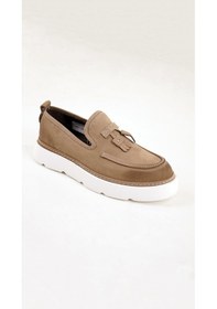 Resim Kum Nubuk Erkek Hakiki Deri Ayakkabı 631 Hong-kum Kum Beji 