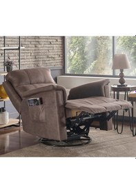 Resim Niron Yatak Niron Tesla Elektrikli Multi Fonksiyonel Tv Baba Koltuğu - Recl 