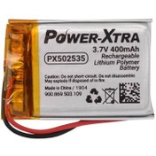 Resim Power-Xtra PX502535 3.7V 400 mAh Li-Polymer Pil 