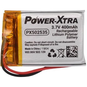 Resim Power-Xtra PX502535 3.7V 400 mAh Li-Polymer Pil 