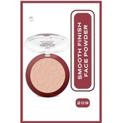 Resim Smooth Fınısh Face Powder No: 209 - Pürüzsüz Bitişli Pudra 0 