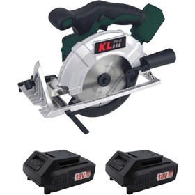 Resim KLPRO KLDAT18B-20 18Volt/2.0Ah Li-Ion Kömürsüz Profesyonel Daire Testere 