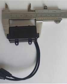 Resim Stecell Fotoselli Sensörlü Sıva Altı Pisuvar Musluk Gözü Siyah 