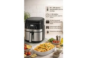 Resim Hıkıng Serisi HAF-503 Airfryer, Sağlıklı ve Pratik Pişirme Deneyimi 